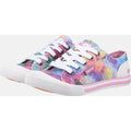 Rocket Dog Rocket Dog Jazzin Jazzin Katoenen Damessneakers In Het Roze/Multi