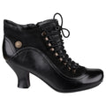 Hush Puppies Vivianna Leren Dames Zwarte Laarzen