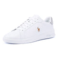 Ralph Lauren Heritage Court II Leren Witte Herensneakers