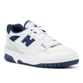 New Balance 550 Witte/Marineblauwe Sneakers