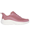 Skechers Bobs Squad Waves Still Wading Textiel Dames Roze Sneakers