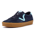 Vans Sport Low Dames Blauw/Gummi Suède Sneakers