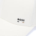 Boss Zed Stripe Katoenen Heren Petten In Het Beige