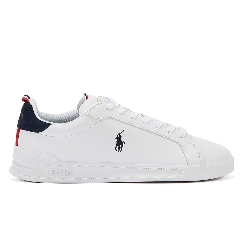 Ralph Lauren Hrt Ct Ii Sneakers Lage Witte Trainers