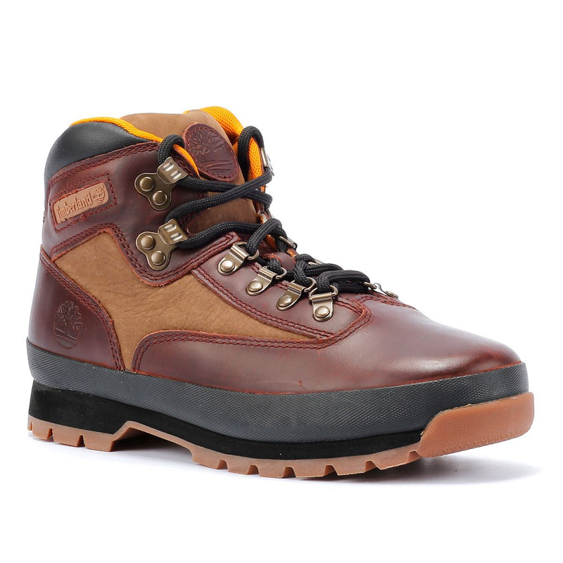 Timberland Euro Hiker Leren Bruine Herenlaarzen