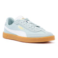 Puma Club II Era Dames Blauw/Witte Suède Sneakers