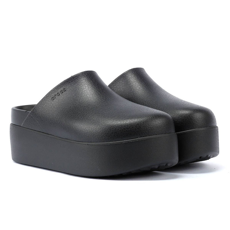 Crocs Dylan Platform Dames Zwarte Klompen