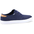 TOMS Carlo Herensneakers Van Canvas In Marineblauw Jute Erfgoed