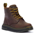 Dr. Martens Crewson Chukka Crazy Horse Donkerbruine Laarzen