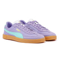 Puma Club II Era Dames Paars/Blauwe Suède Sneakers