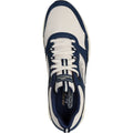 Skechers Skech-Air Court - Yatton Leren Heren Navy/Natuurlijke Sneakers