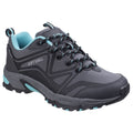 Cotswold Abbeydale Low Dames Wandelschoenen Grijs/Zwart/Aqua