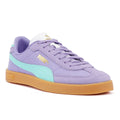 Puma Club II Era Dames Paars/Blauwe Suède Sneakers