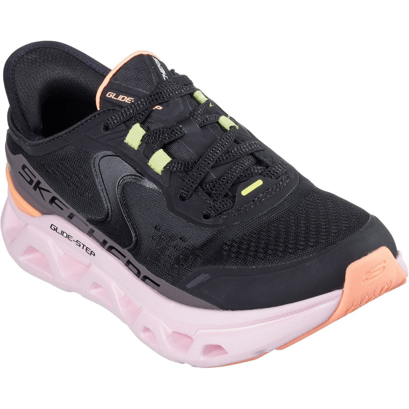 Skechers Glide-Step Altus Synthetische Dames Zwarte/Multikleurige Sneakers