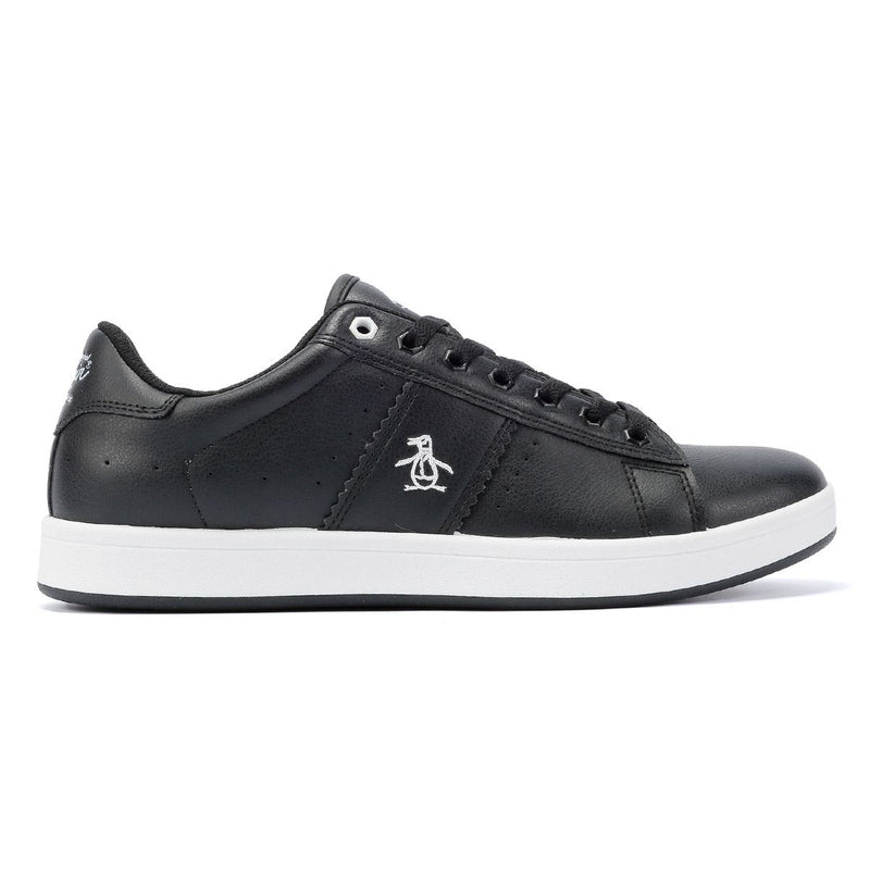 Penguin Steadman Heren Zwarte Sneakers