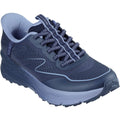 Skechers Switch Back Mist Textiel Dames Wandelschoenen In Marineblauw