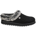 Skechers Keepsakes Ice Angel Polyester Dames Zwarte Pantoffels