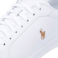 Ralph Lauren Heritage Court II Leren Witte Herensneakers