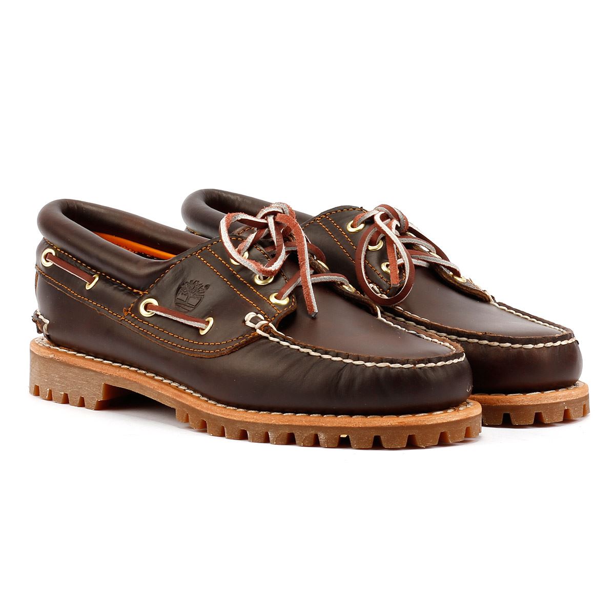 Timberland Noreen 3 Eye Dames Bruine Leren Schoenen