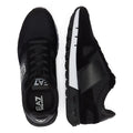 EA7 B&W Legacy Herensneakers In Het Zwart