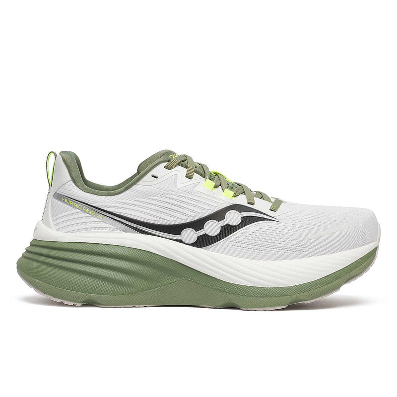 Saucony Hurricane 24 Heren Witte Sneakers