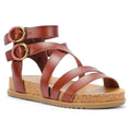 Blowfish Malibu Fandie Dyecut Dames Henna Sandalen