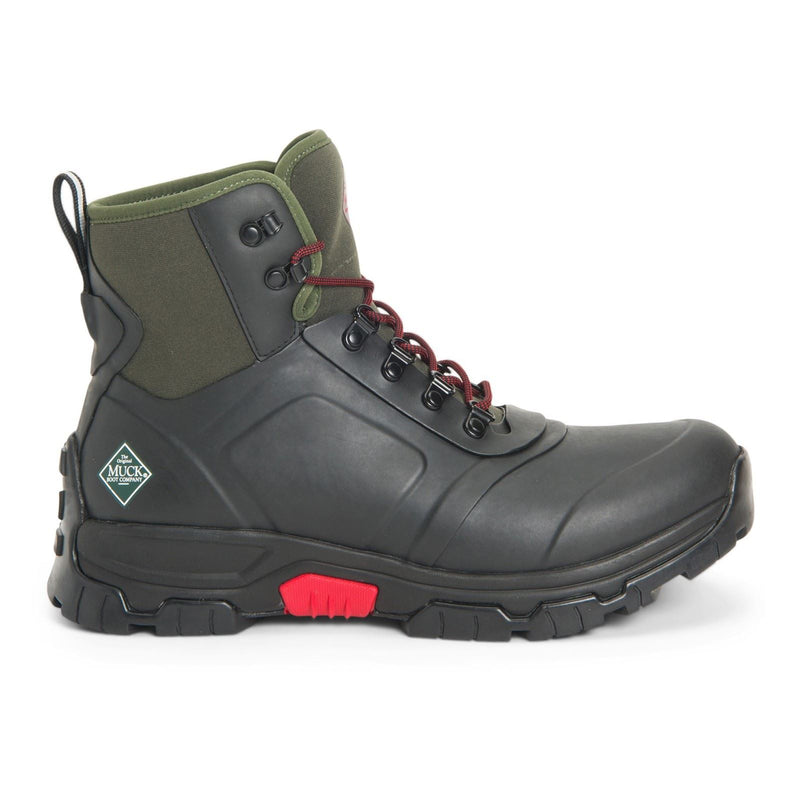 Muck Boots Apex Rubberen Zwarte Regenlaarzen