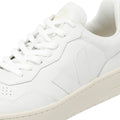 Veja V-90 Leren Heren Witte Sneakers