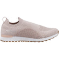 Hush Puppies Ennis Stoffen Damessneakers In Blushkleur