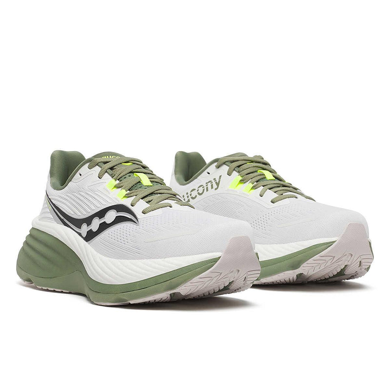 Saucony Hurricane 24 Heren Witte Sneakers