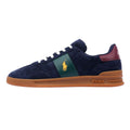 Ralph Lauren Heritage Area Blauwe Suède Herensneakers