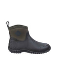 Muck Boots Muckster II Ankle Rubberen Zwarte/Mosgroene Regenlaarzen