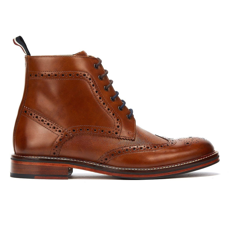 Ben Sherman Alfred Brogue Leren Bruine Herenlaarzen