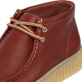 Clarks Main Torhill Hi Leren Heren Bruine Laarzen