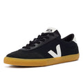 Veja Volley Heren Zwart/Wit/Natuurlijke Sneakers