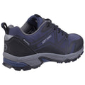 Cotswold Abbeydale Low Polyester Heren Wandelschoenen In Blauw/Zwart/Grijs.