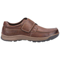 Hush Puppies Casper Leren Bruine Heren Instappers