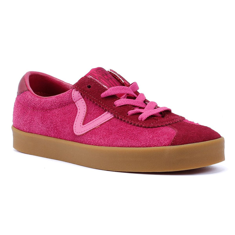 Vans Sport Low Roze Suède Damessneakers