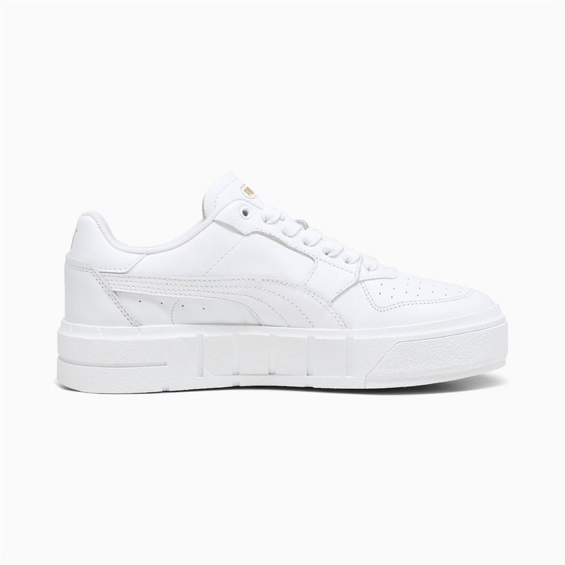 Puma Cali Court Leren Witte Sneakers Voor Dames