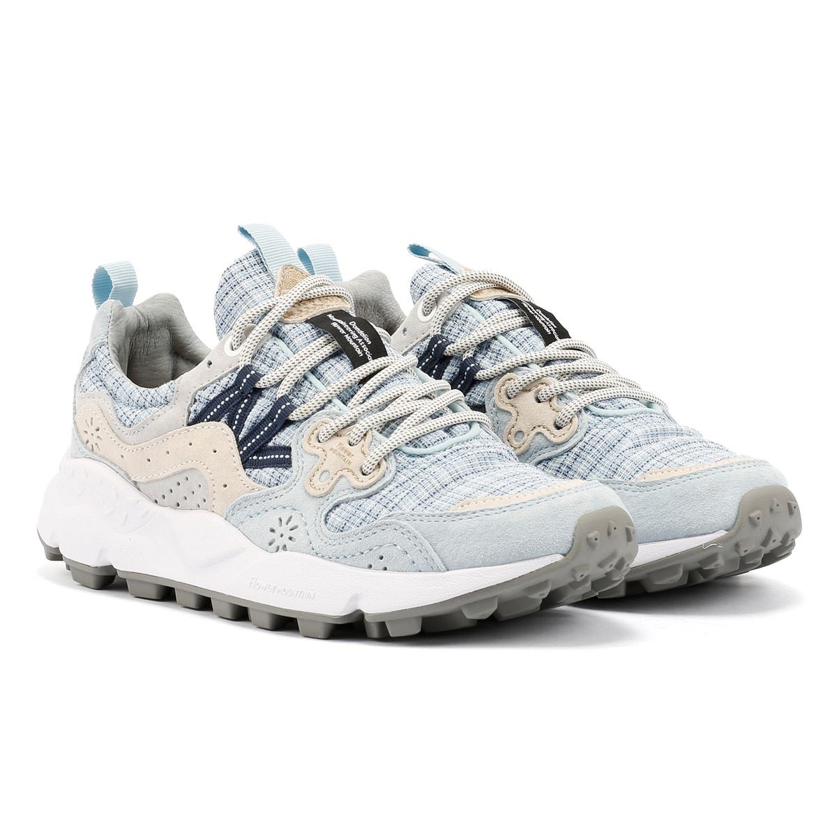 Flower Mountain Yamano 3 Dames Blauwe Sneakers