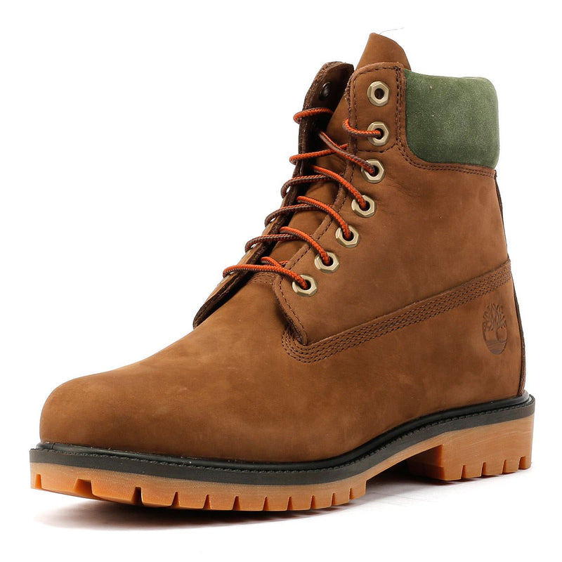 Timberland Premium 6 Inch Nubuck Heren Bruine Laarzen