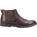 Hush Puppies Gary Imitatie Leren Heren Bruine Laarzen