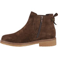 Hush Puppies Maddy Suède Dames Chocolade Laarzen