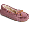 Sperry Reina Suède Dames Mauve Pantoffels