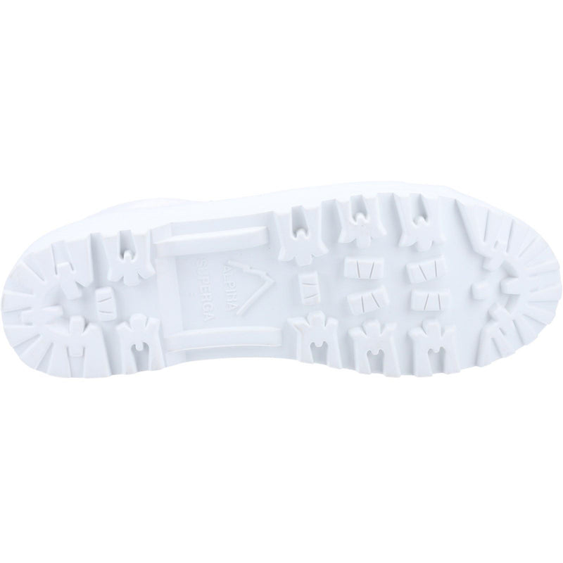 Superga 2341 Alpina Resin Eyelets 100% Katoenen Witte Laarzen Voor Dames