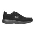 Skechers Dynamight 2.0 Net Heren Zwarte Sneakers