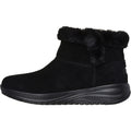 Skechers On-the-GO Stellar Cozy Step Stellar Cozy Step Leren Dameslaarzen In Het Zwart