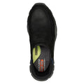 Skechers Respected Elgin Leren Zwarte Mocassins Voor Heren