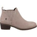 Hush Puppies Isobel Leren Dames Laarzen In Huidskleur