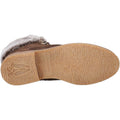 Hush Puppies Florence Leren Dameschocolade Laarzen